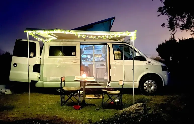 Bivouac en van aménagé à La Réunion